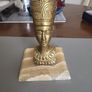 Egyptian bust brass Image 2