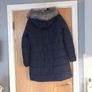 Primark  Navy Padded Coat With Hood.  S. 14. Image 3