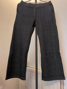 Majestic Filatures, merino-cotton-cashmere trousers, size M