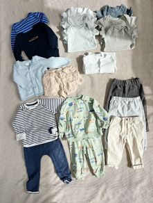 18 Items Baby Boy Essential Winter Clothes Bundles 9-12 Months
