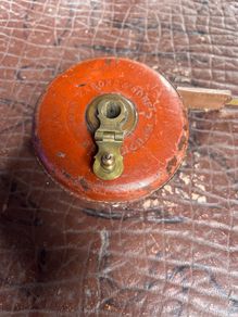 Antique gunters tape. Link measurements on back