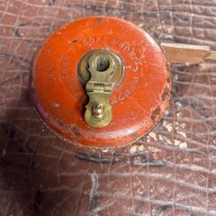 Antique gunters tape. Link measurements on back