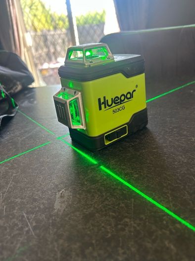 Heupar cross line laser level