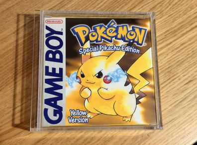 Pokemon Yellow for the Nintendo Game Boy - Complete in Box, New Battery
