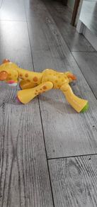 Fisherprice Click Joint Wildife Giraffe Sensory Textured Feet Moving Neck Head