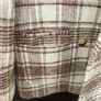 Sezane wool/cotton check Blazer Image 6