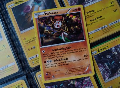 Meloetta ! Holo Rare ! from BREAKthrough Set ! 2015 ! Pokemon Card !