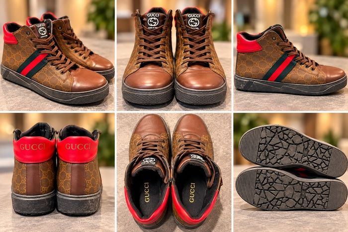 Gucci-replica High-Top Trainers