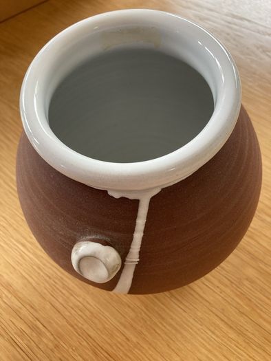 Stephen Pierce 9inch Pottery vase.