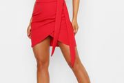 Red dress