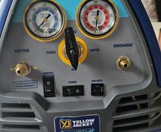 Yellow jacket recovery xlt2-ap 95765 refrigerant recovery system