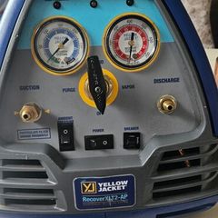 Yellow jacket recovery xlt2-ap 95765 refrigerant recovery system