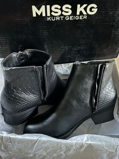 Miss KG black ankle boots size 37 (never use)