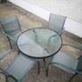 Garden Table and 4 Chairs Image 2