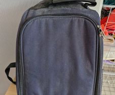 Picnic  backpack with cutlery, napkins, wine glasses etc
