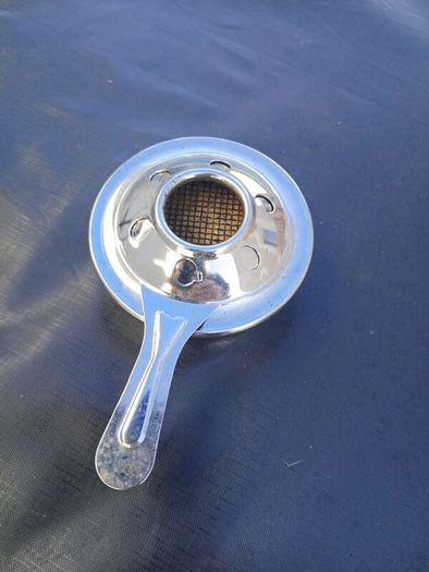 Vintage Chrome Fondue Pot