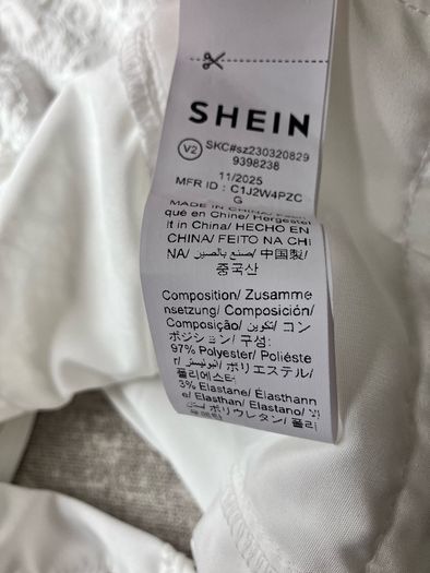 Ladies Cream Top by Shein