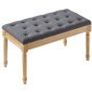BENCH INDOOR Upholstered bench rectangular dressing bench Image 4