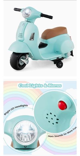 Kids Electric Ride-On Scooter