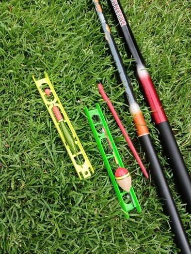 fishing telescopic whips x2
