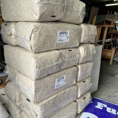 17 bales of Canapulo Grosso coarse hemp shiv