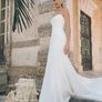 Jenny Yoo Magnolia silk dress with statement Jewel cape Image 5