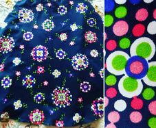 70s midi skirt