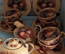 Aynsley "Orchard Gold" teaset