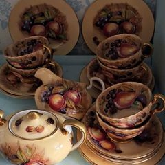 Aynsley "Orchard Gold" teaset