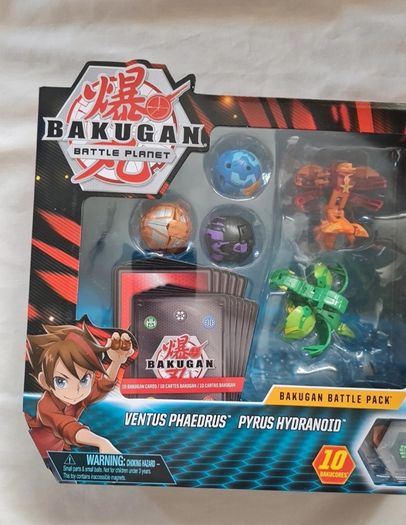 bakugan battle pack ventus phaedrus - perusal hydranoid  brand new sealed