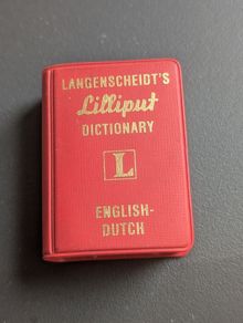 Lilliput Mini Dictionary English Dutch