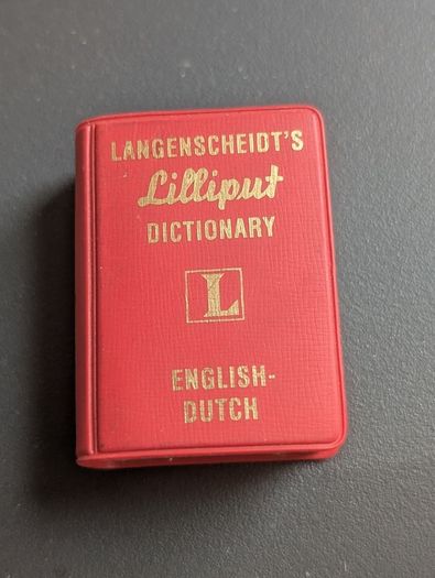 Lilliput Mini Dictionary English Dutch