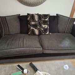 sofa with coffee table