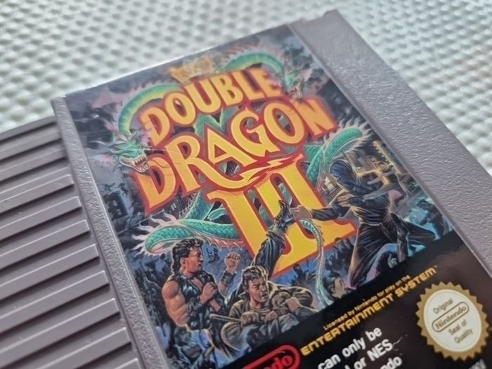 Double Dragon III 3 Nes Nintendo Arcade Retro Games Original