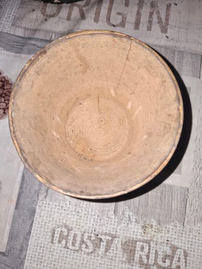 Vintage Russian Khokhloma Lidded Wooden Jar Hand Painted Lacquer Folk Art Trinket Box,