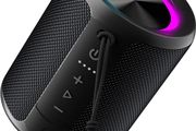 Ortizan Mini Speakers With Led Light, Louder Volume &amp; Enhanced Bass, IPX7 Waterproof, 30H Playtime, Durable Loud Outdoor Speaker for Travel, Sport