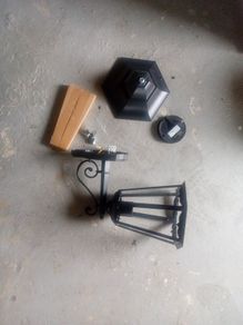 Outside lantern light