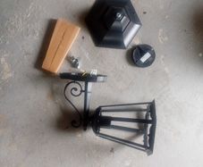 Outside lantern light