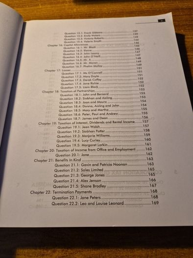 Irish Taxation. Law and Practice. Irish Tax Institute. Volume 2. 15th Edition. Assignments, Questions & Solutions.