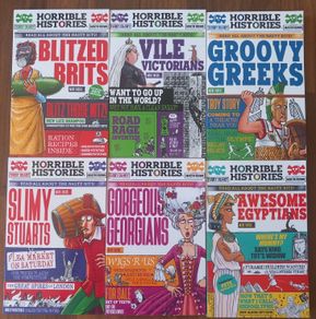 horrible history books