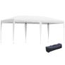 6 x 3m Pop Up Gazebo, Double Roof Foldable Canopy Tent, Wedding Awning Canopy w/ Carrying Bag (FREE SHIPPING) Image 8