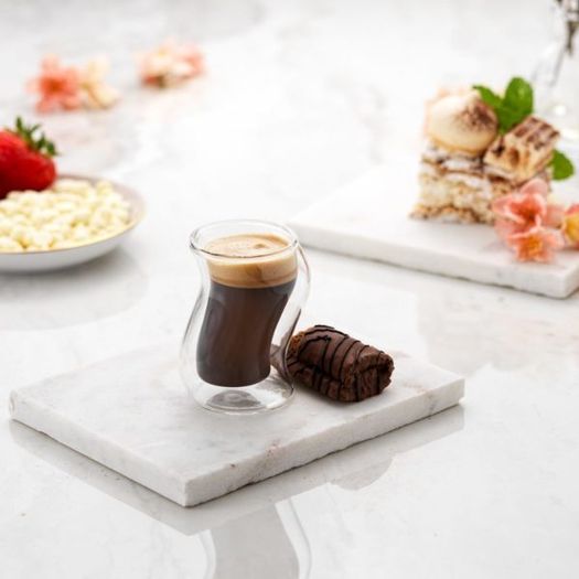 JoyJolt Pivot Double Wall Insulated  60ml Espresso Glasses - Set of 2