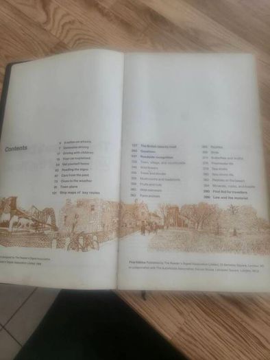first edition (1966)readers digest map of Britain