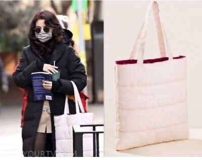Rare Beauty by Selena Gomez Puffy Tote Bag NEW never used genuine