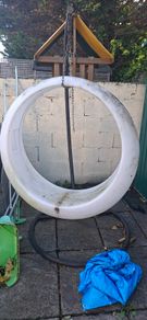LED garden moon chair