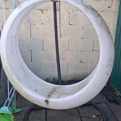 LED garden moon chair
