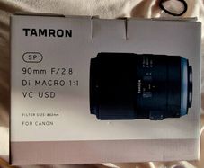 Tamron 90mm f/ 2.8 VC USD Macro (Canon Fit) Boxed