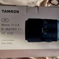 Tamron 90mm f/ 2.8 VC USD Macro (Canon Fit) Boxed