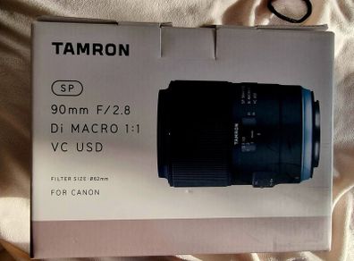 Tamron 90mm f/ 2.8 VC USD Macro (Canon Fit) Boxed