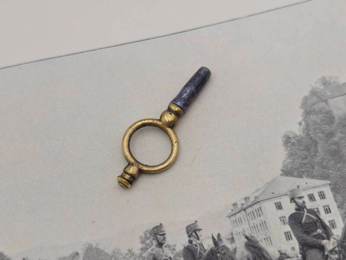 1800s Silver Swiss Made Key Pocket Watch for Restoration